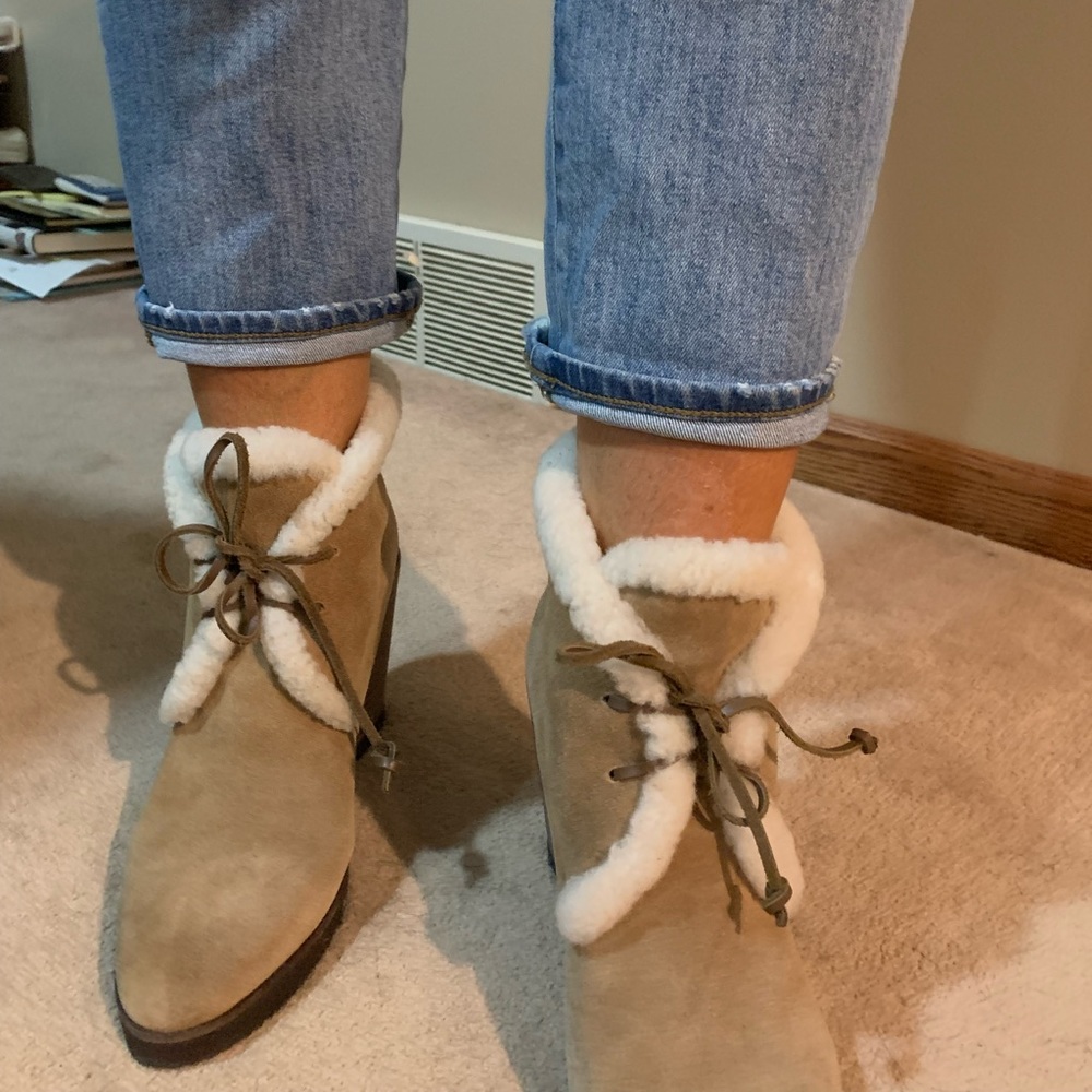 Shearling booties - Picture 4 of 6